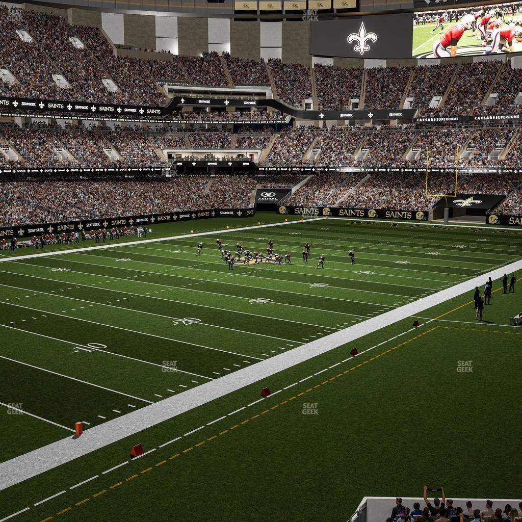 Caesars Superdome - Section 276 Seat View