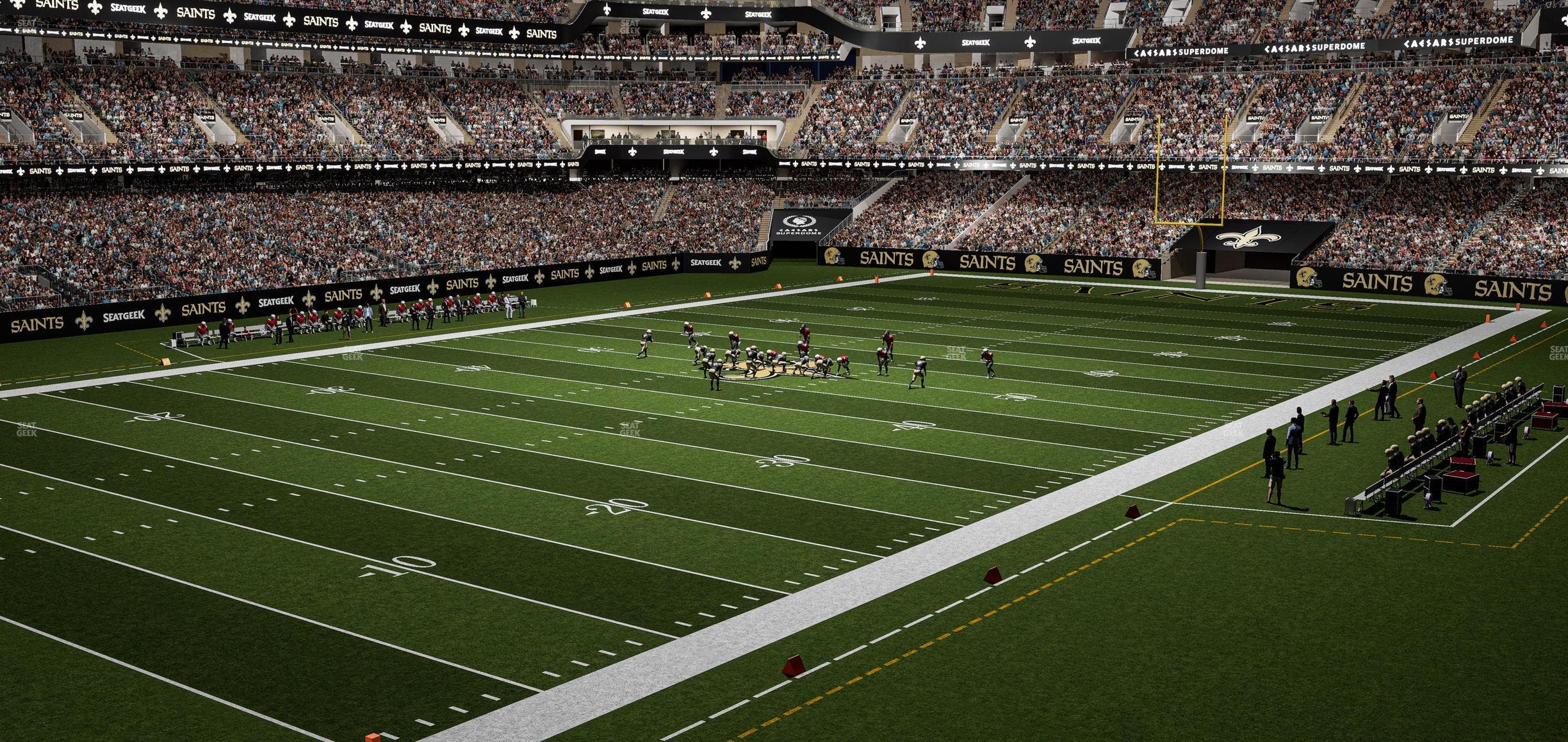 Caesars Superdome - Section 276 Seat View