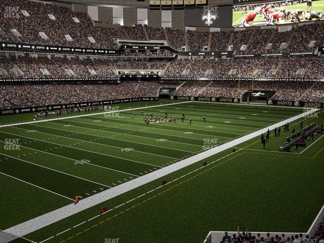 Caesars Superdome - Section 276 Seat View