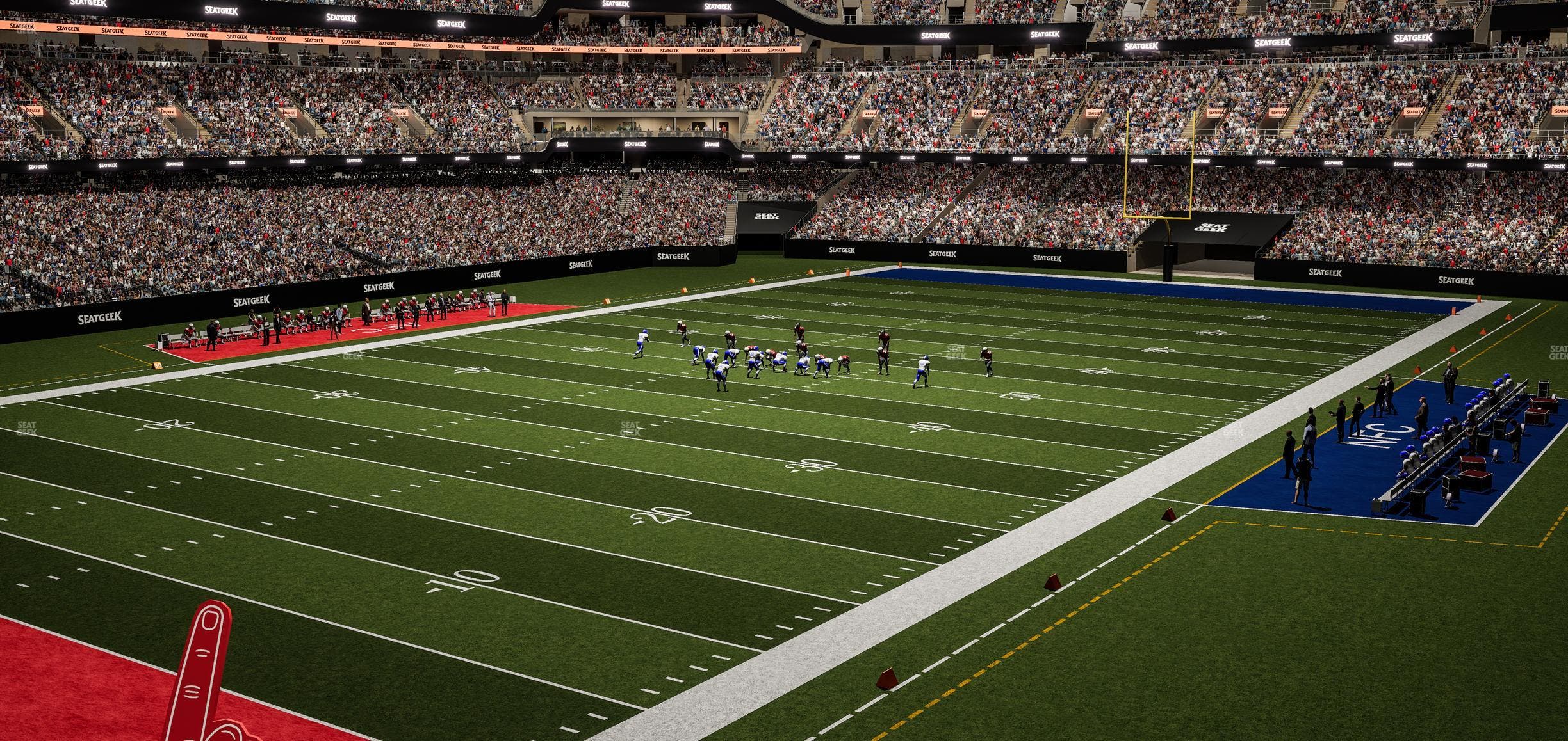 Caesars Superdome - Section 277 C Seat View