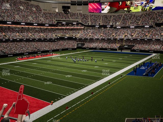 Caesars Superdome - Section 277 C Seat View Caesars Superdome - Section 277 C Seat View