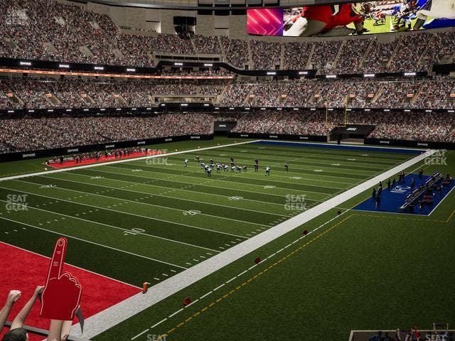 Caesars Superdome - Section 277 C Seat View