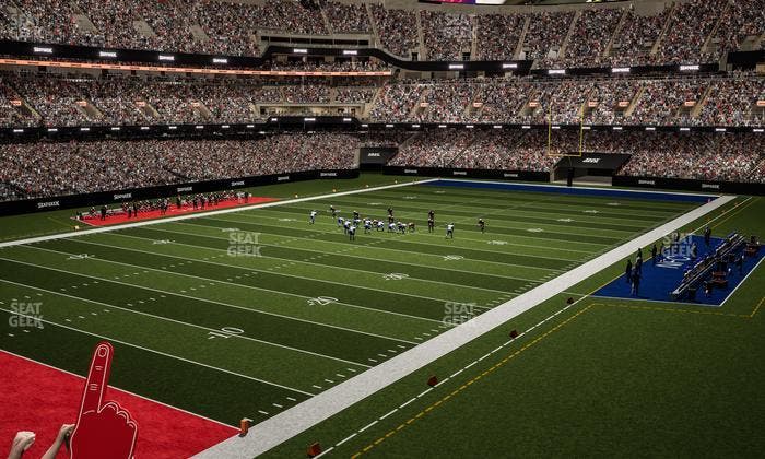 Caesars Superdome - Section 277 C Seat View