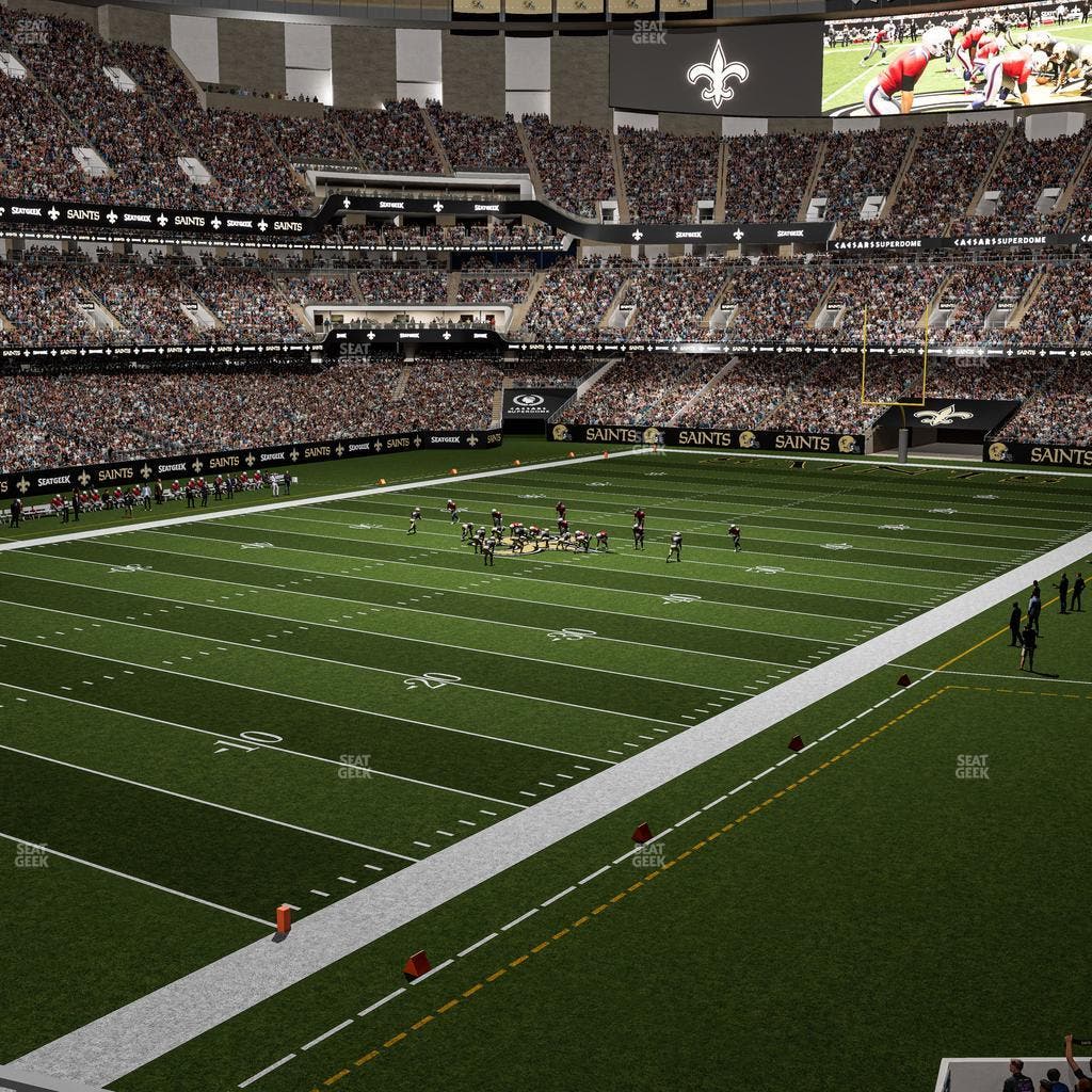 Caesars Superdome - Section 277 C Seat View