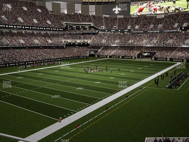Caesars Superdome - Section 277 C Seat View