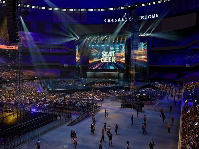 Caesars Superdome - Section 277 C Seat View