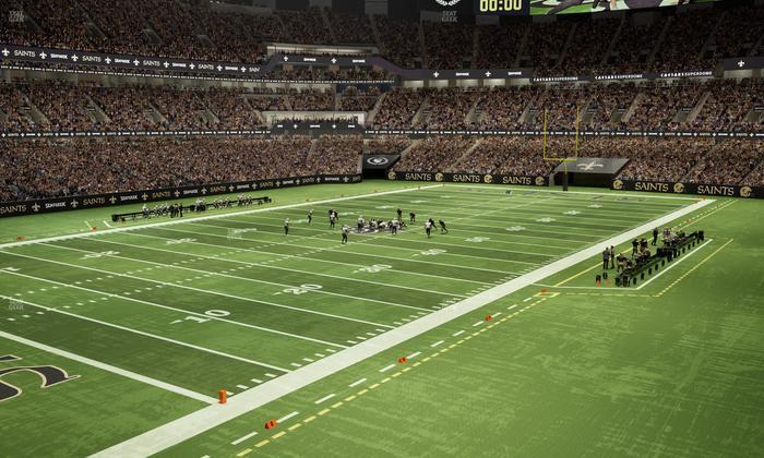 Caesars Superdome - Section 277 C Seat View