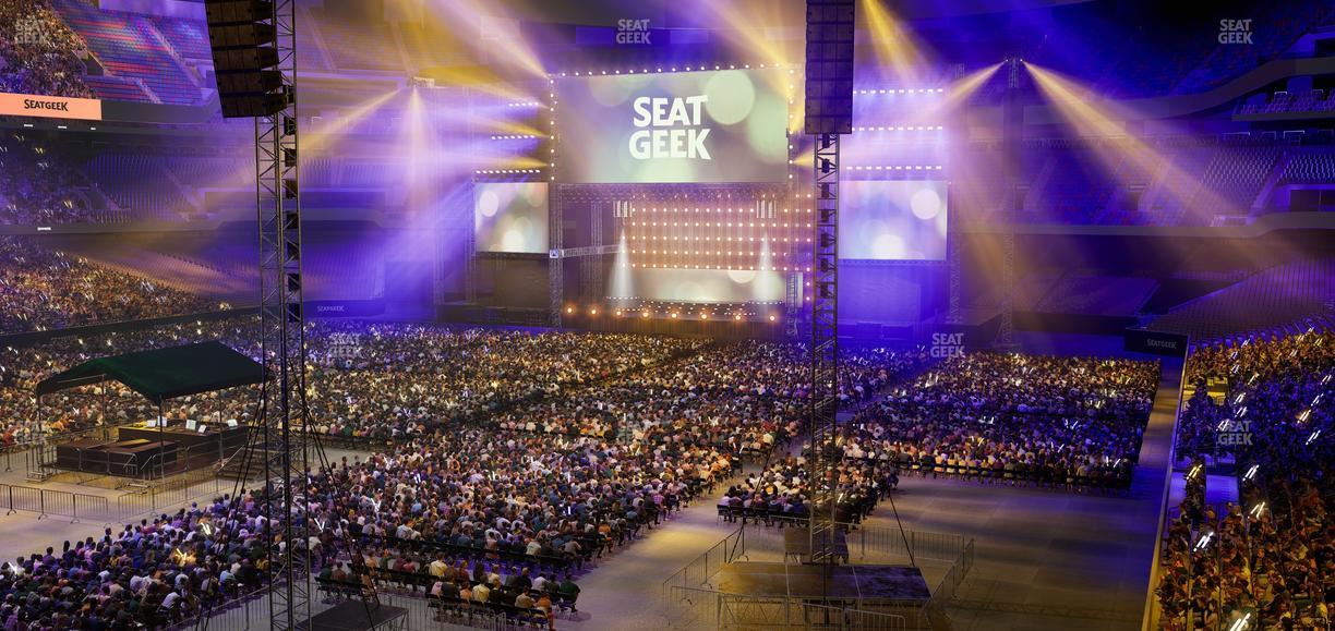 Caesars Superdome - Section 277 C Seat View