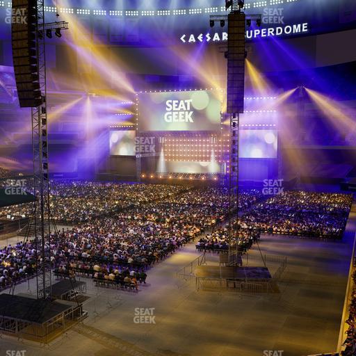 Caesars Superdome - Section 277 C Seat View