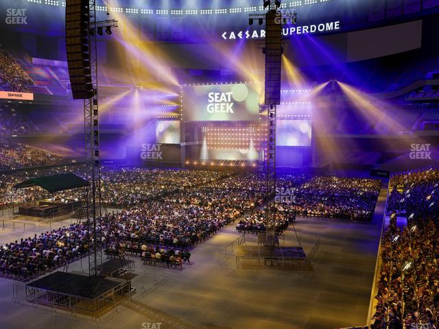 Caesars Superdome - Section 277 C Seat View Caesars Superdome - Section 277 C Seat View