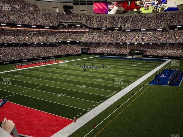 Caesars Superdome - Section 277 Seat View