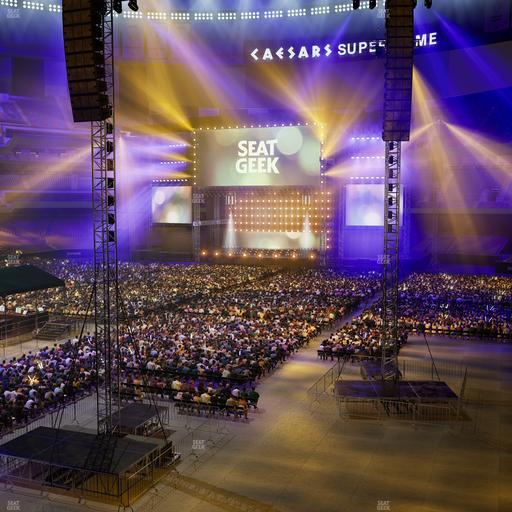 Caesars Superdome - Section 277 Seat View