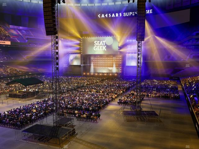 Caesars Superdome - Section 277 Seat View