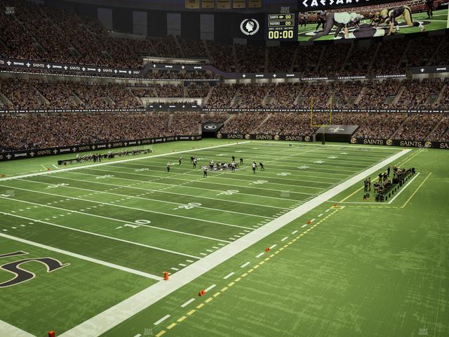 Caesars Superdome - Section 277 Seat View