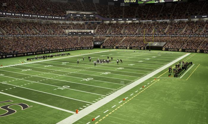 Caesars Superdome - Section 277 Seat View