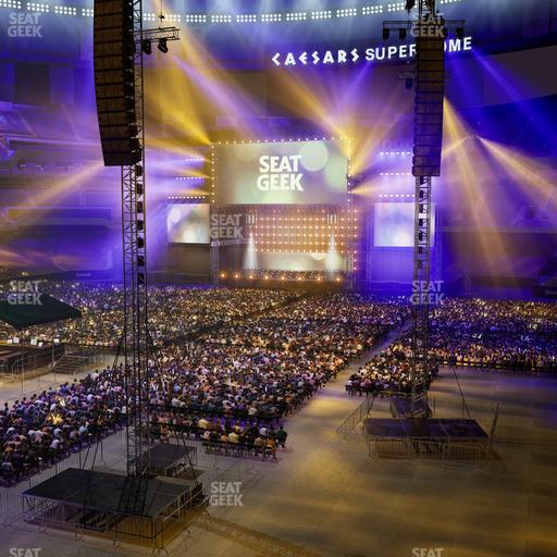 Caesars Superdome - Section 277 Seat View