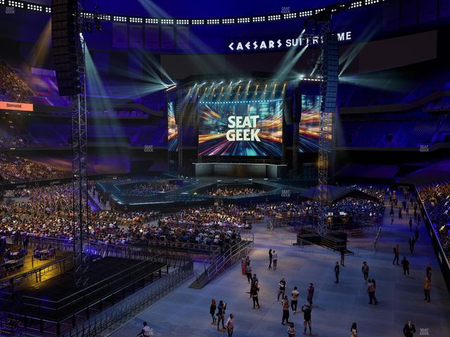 Caesars Superdome - Section 277 Seat View