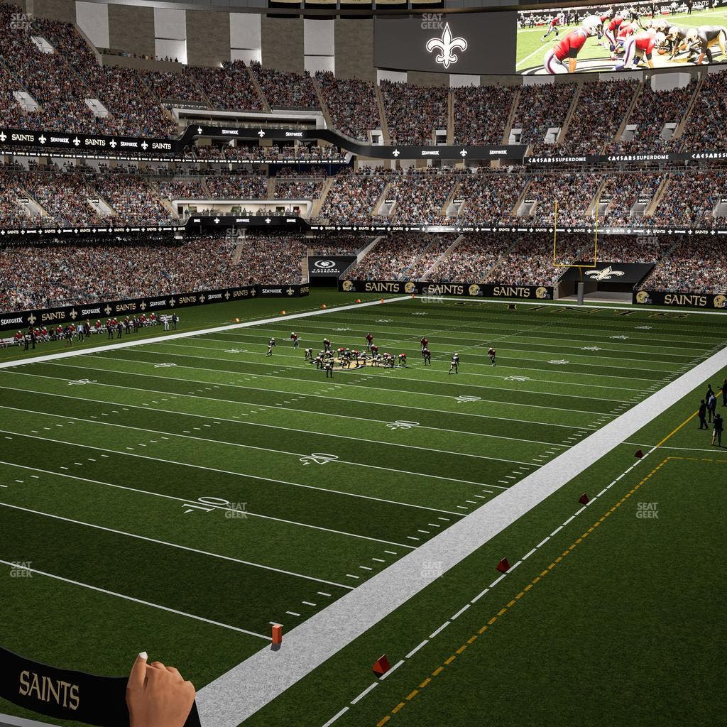 Caesars Superdome - Section 277 Seat View