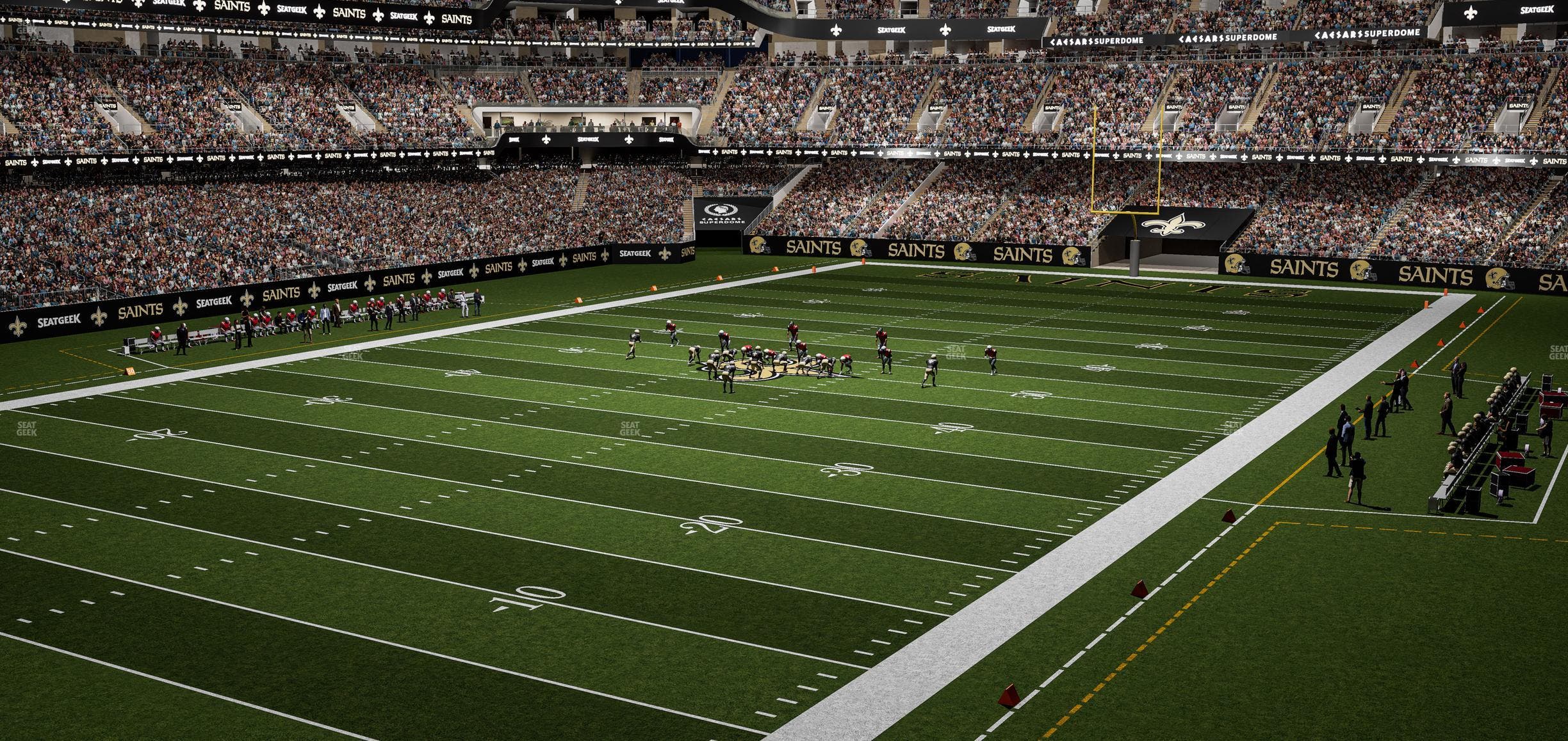 Caesars Superdome - Section 277 Seat View