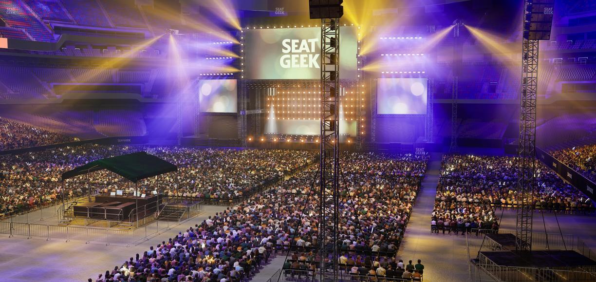 Caesars Superdome - Section 279 Seat View