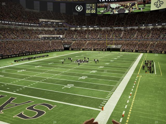 Caesars Superdome - Section 279 Seat View