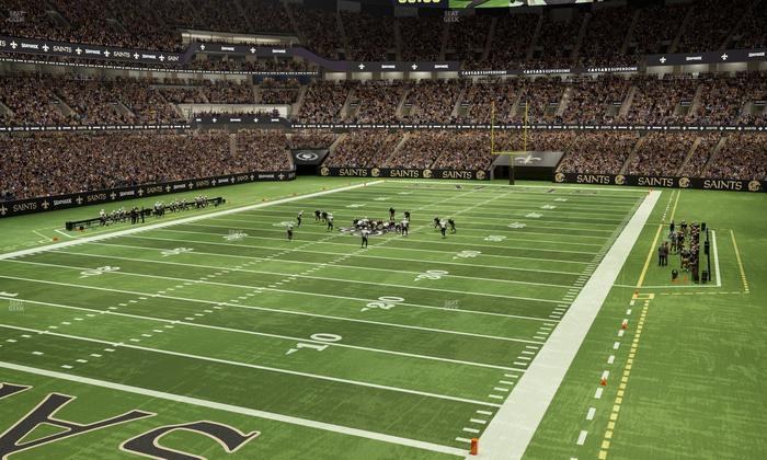 Caesars Superdome - Section 279 Seat View