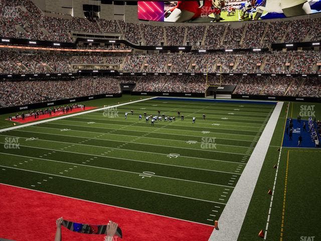 Caesars Superdome - Section 279 Seat View