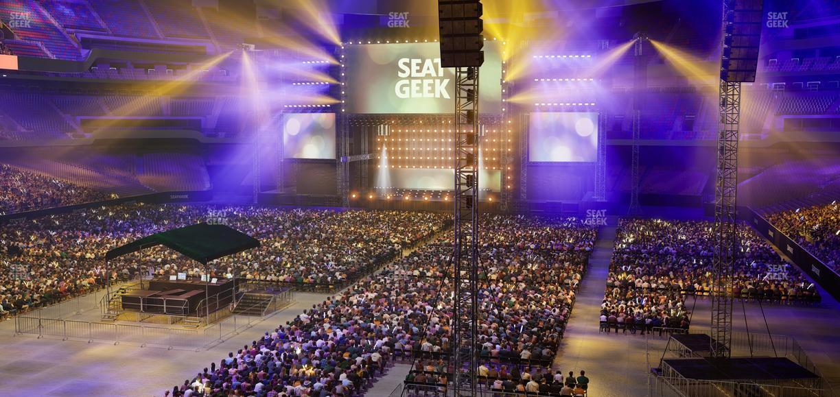 Caesars Superdome - Section 279 Seat View