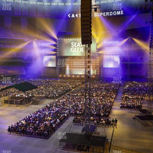 Caesars Superdome - Section 279 Seat View