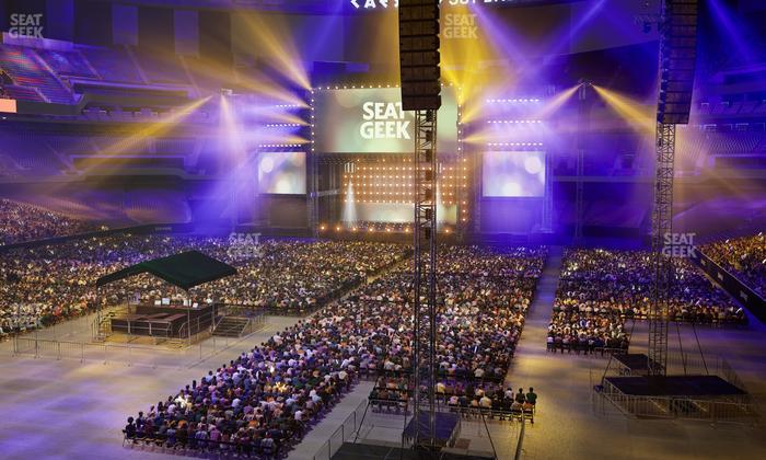 Caesars Superdome - Section 279 Seat View