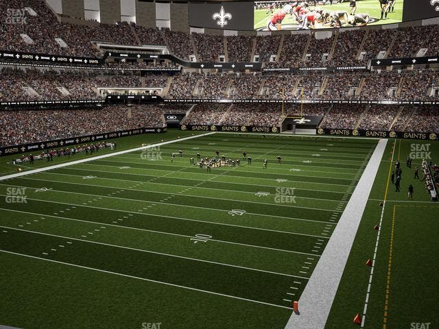Caesars Superdome - Section 279 Seat View