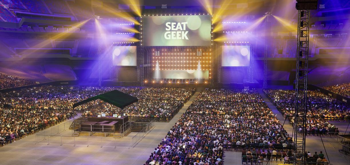 Caesars Superdome - Section 281 Seat View