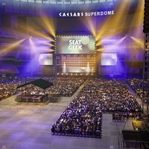 Caesars Superdome - Section 281 Seat View