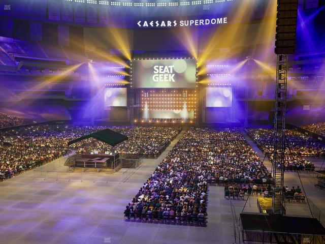Caesars Superdome - Section 281 Seat View