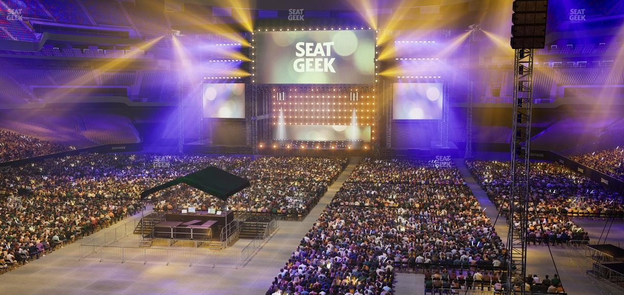 Caesars Superdome - Section 281 Seat View