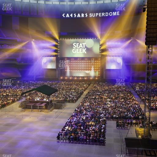 Caesars Superdome - Section 281 Seat View