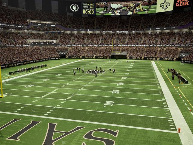 Caesars Superdome - Section 281 Seat View