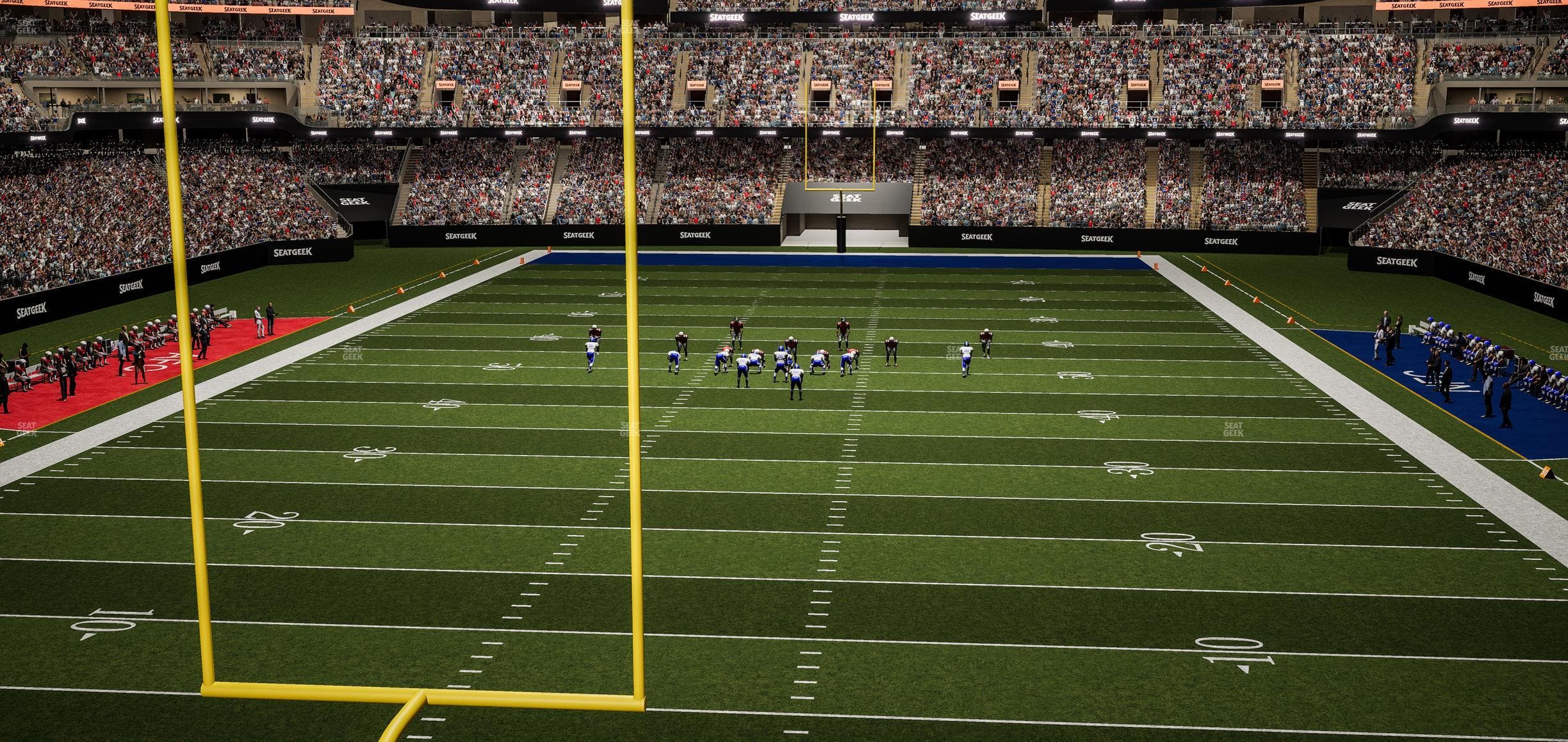 Caesars Superdome - Section 283 Seat View