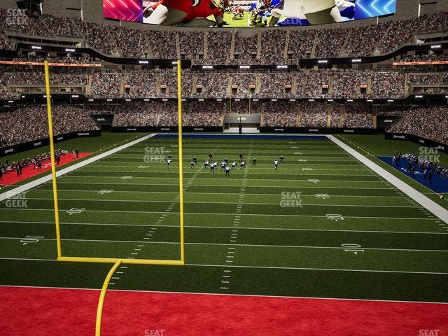 Caesars Superdome - Section 283 Seat View
