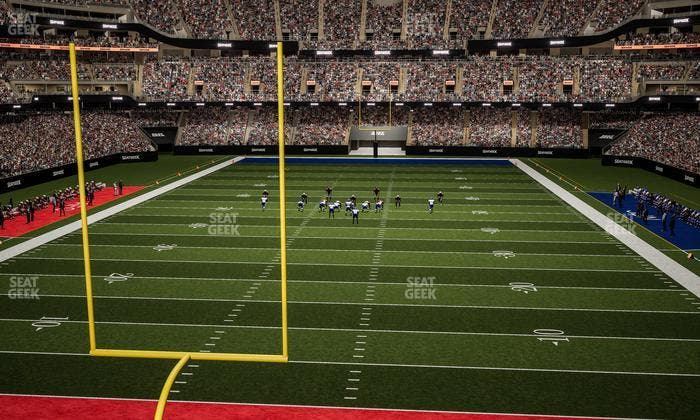 Caesars Superdome - Section 283 Seat View