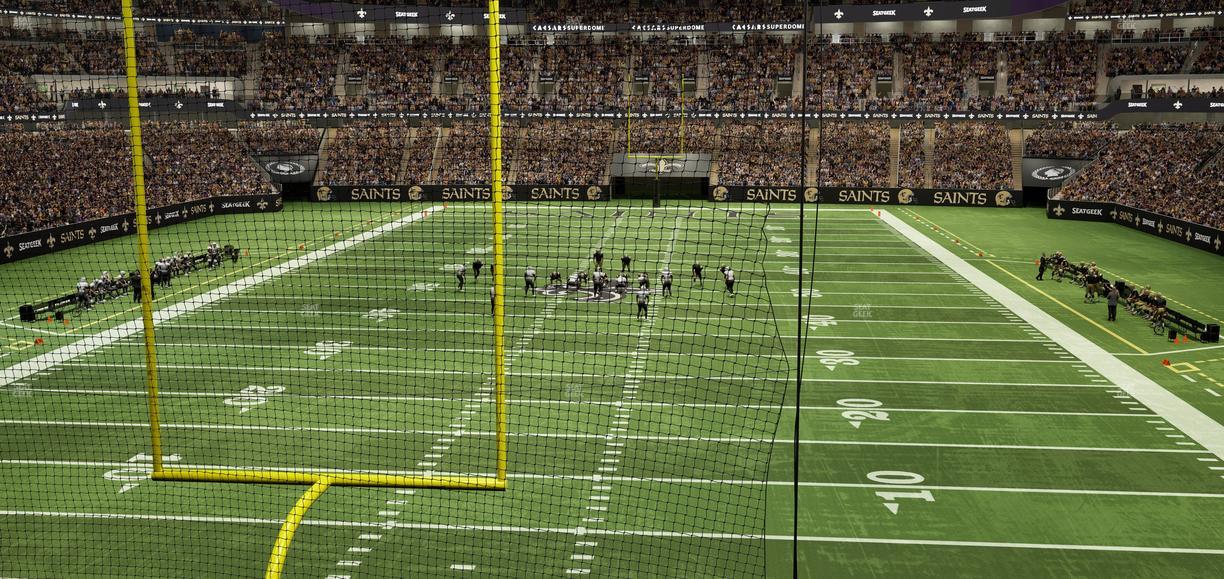 Caesars Superdome - Section 283 Seat View