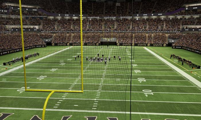 Caesars Superdome - Section 283 Seat View
