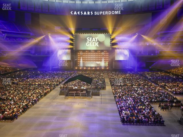 Caesars Superdome - Section 283 Seat View Caesars Superdome - Section 283 Seat View