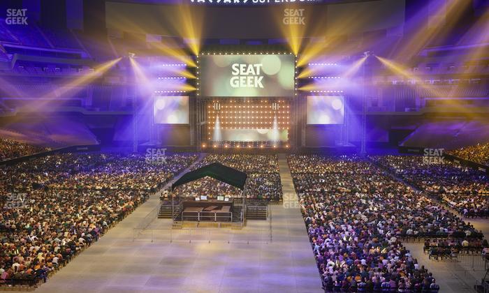 Caesars Superdome - Section 283 Seat View