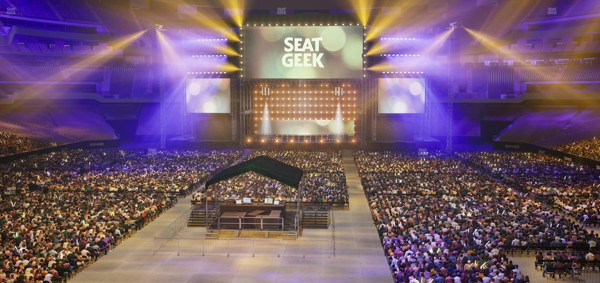 Caesars Superdome - Section 283 Seat View