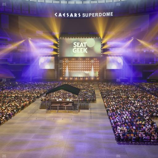 Caesars Superdome - Section 283 Seat View