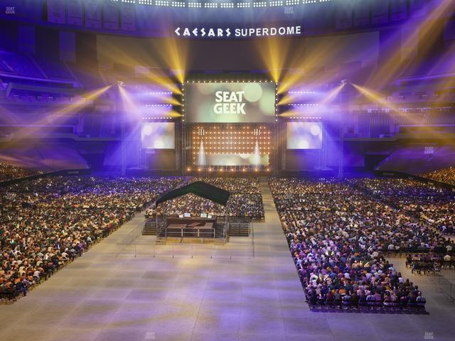 Caesars Superdome - Section 283 Seat View