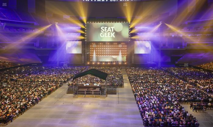 Caesars Superdome - Section 283 Seat View