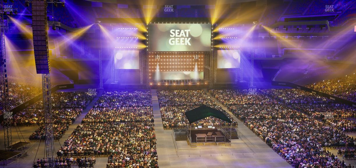 Caesars Superdome - Section 301 Seat View