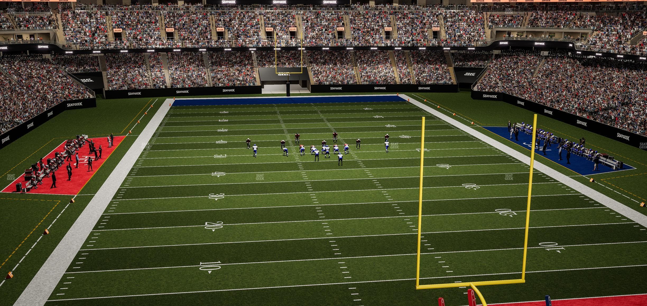 Caesars Superdome - Section 301 Seat View